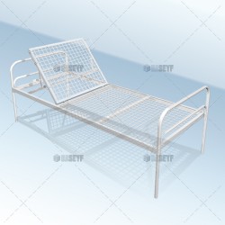 Ліжко медичне двосекційне КМ-01